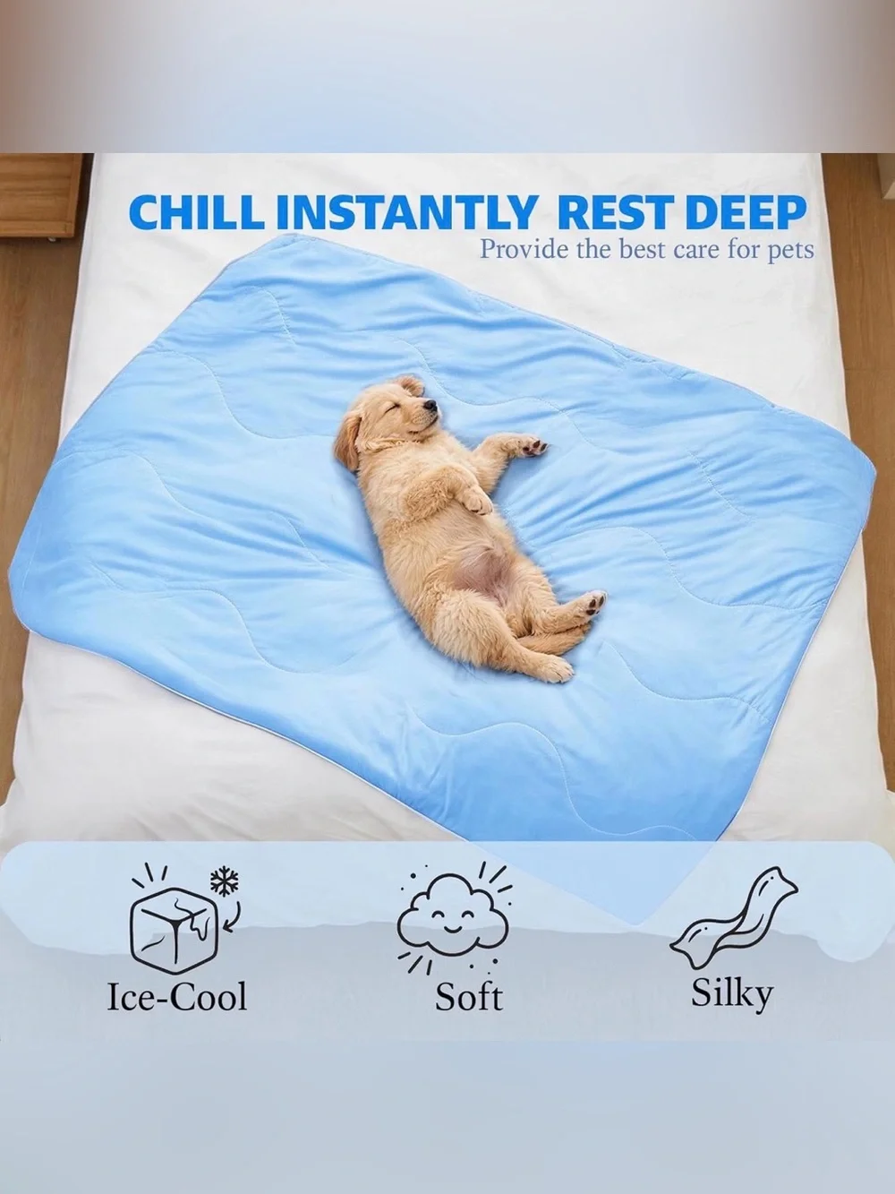 Cooling Blanket for Dogs, Dog Blanket for Large Dog